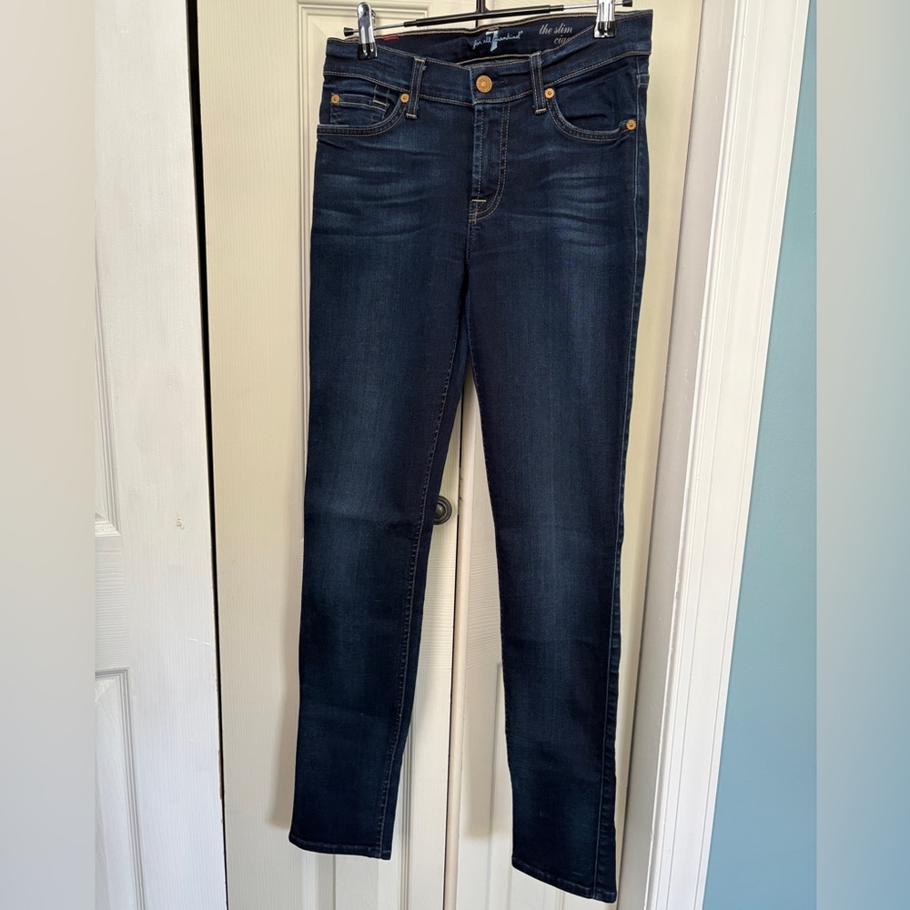7 for all mankind Slim Cigarette Jeans Size 25